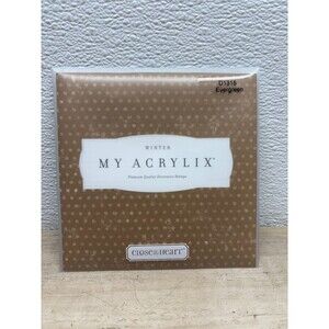 Close To My Heart D1315 Evergreen Acrilic Stamp Set New